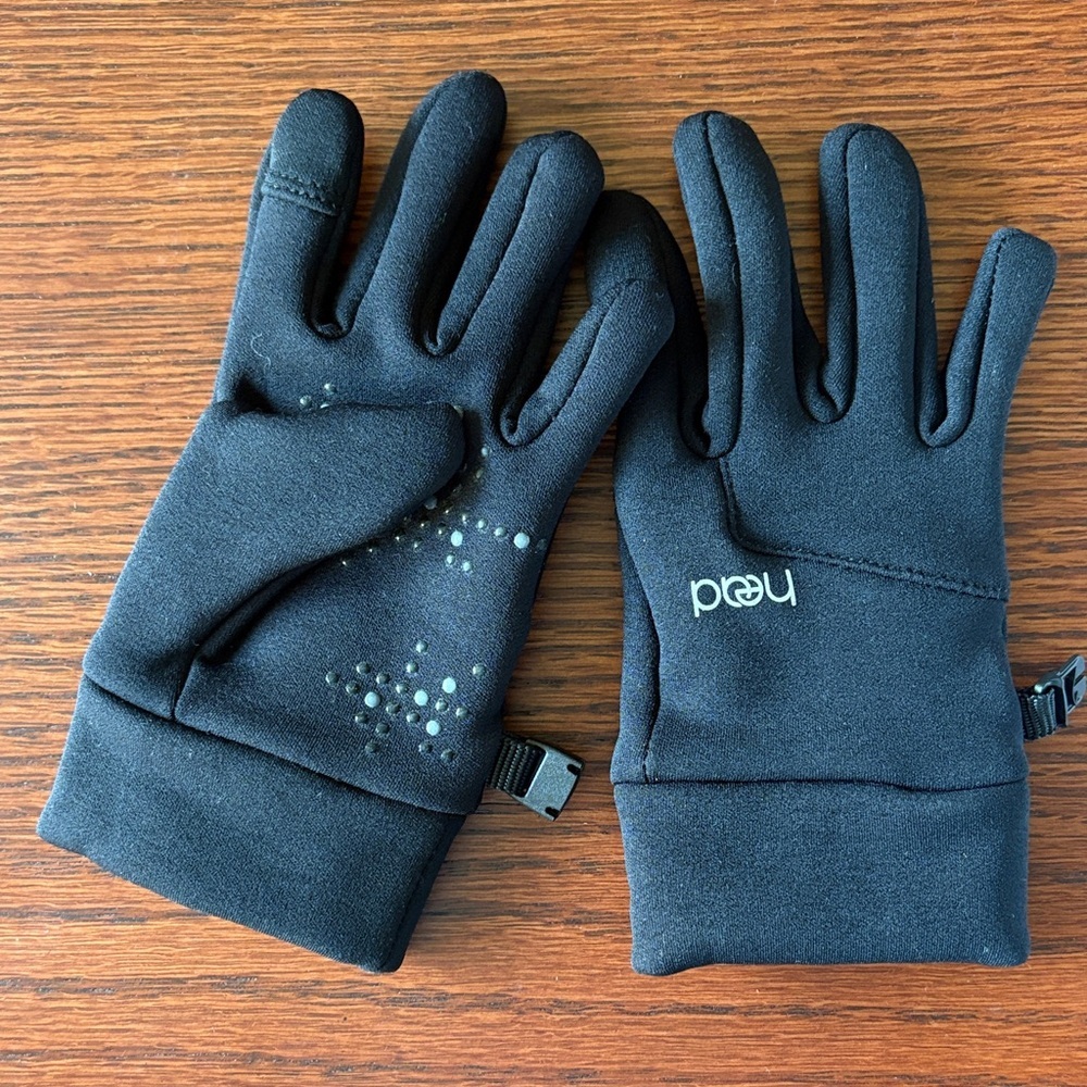 Head medium children’s gloves black